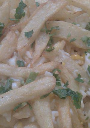 صورة لوصفة بطاطا بالجبنة🍟👍