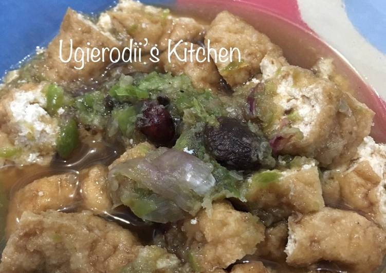 Tahu Gejrot Endes Pedas Mantap ala Ugrdkitchen