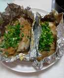 Cá gói giấy bạc hấp