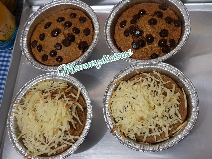 Langkah Mudah untuk Menyiapkan Resep  Banana oat muffin (no sugar &amp;amp; gluten free) Mommylicious yang Menggugah Selera, Menggugah Selera