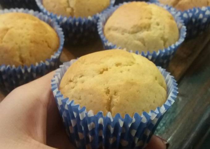 Muffins de vainilla | Fáciles y ricos Receta de Tamara Quiroga- Cookpad