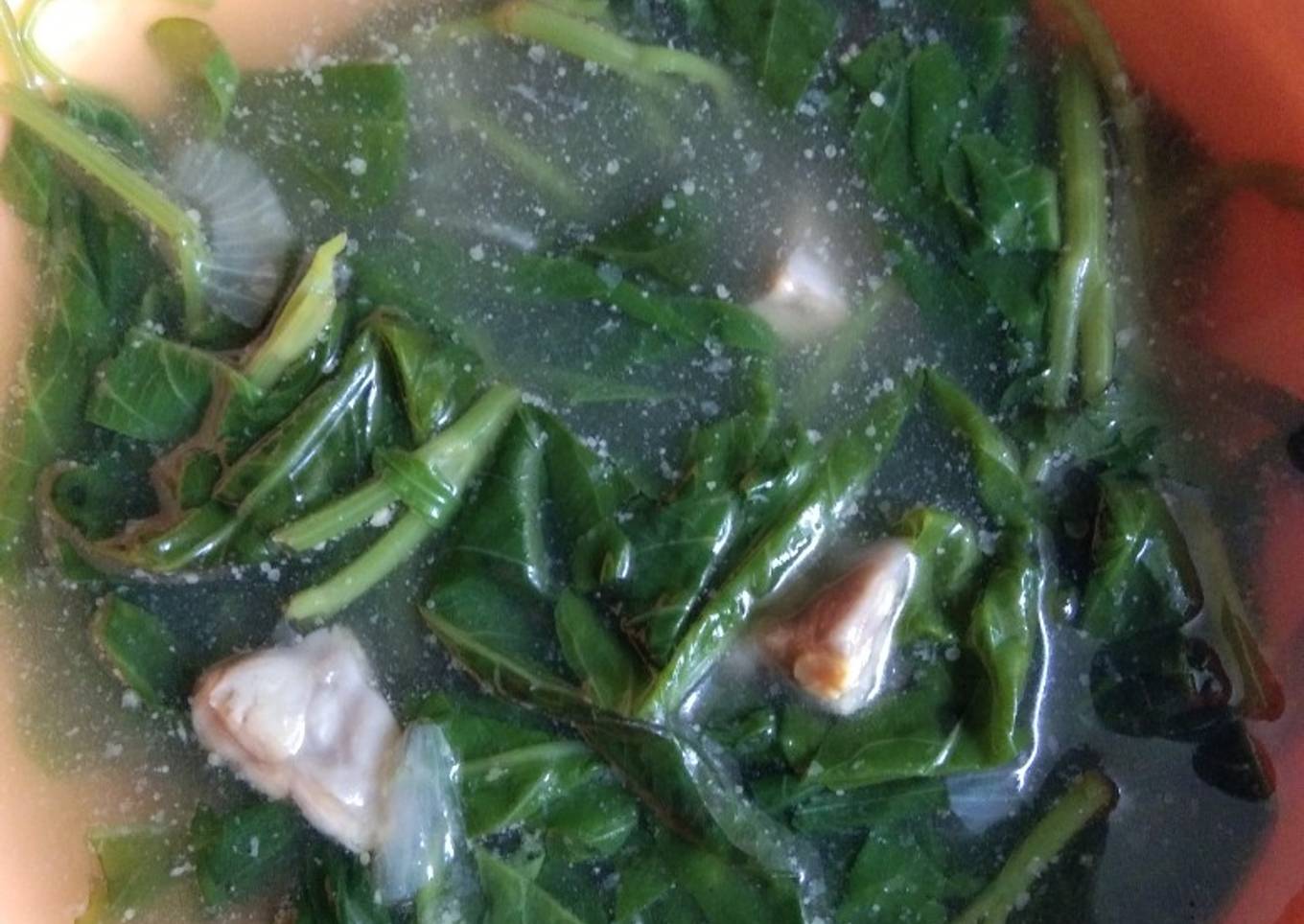 Bobor kangkung santan encerr