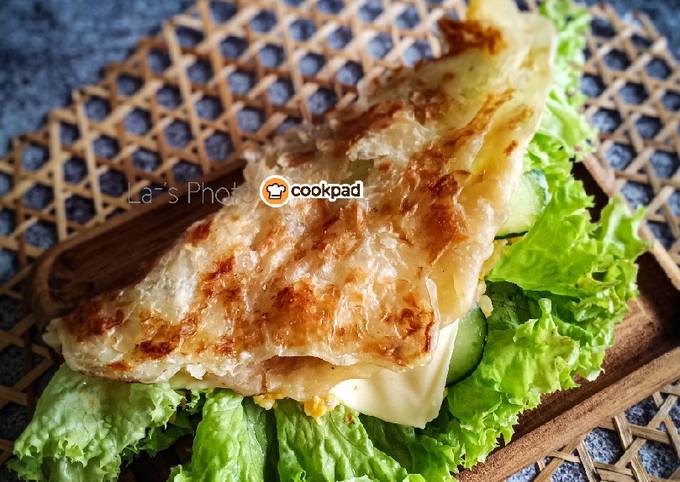 Resipi Sandwich Roti Canai Leftover Oleh Latipah Nawawi Cookpad