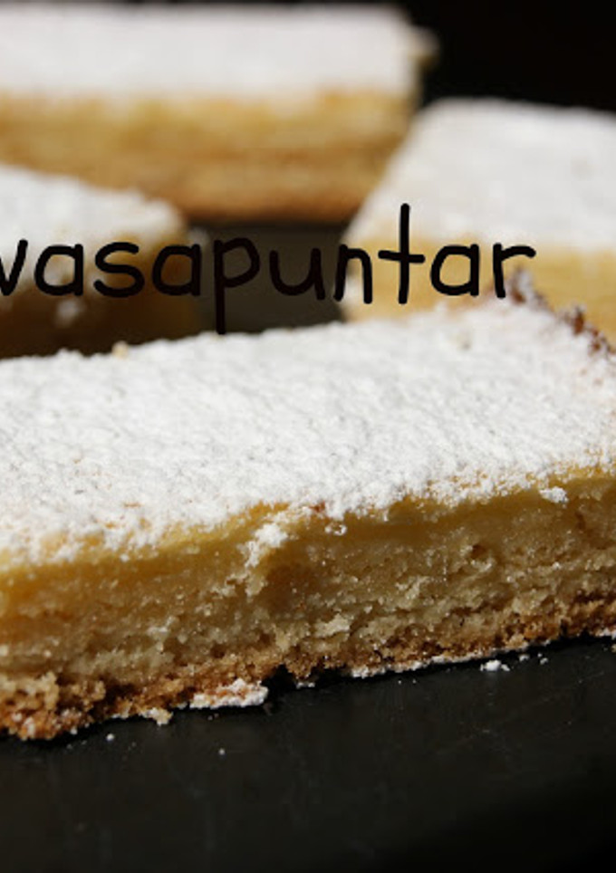 Una foto de Cortadillos de limón o lemon bars 🍋🍋