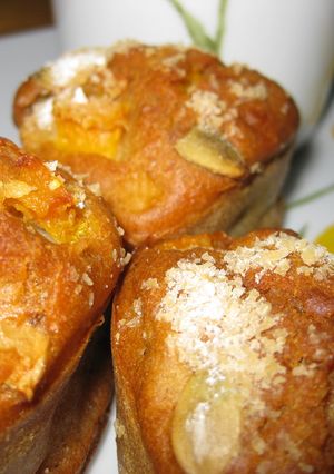 Tökös-rozmaringos muffin recept fotója