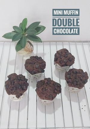 Foto resep Mini Muffin Double Chocolate