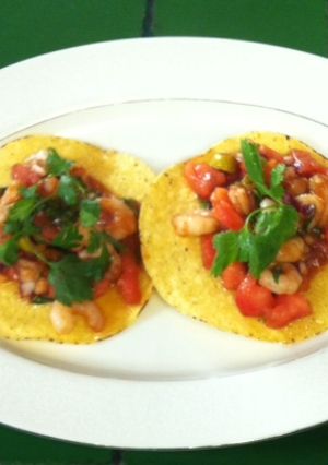 Una foto de Tostadas de camarón Fisher's