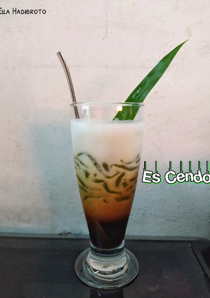 Foto resep Es Cendol (dgn piping bag)