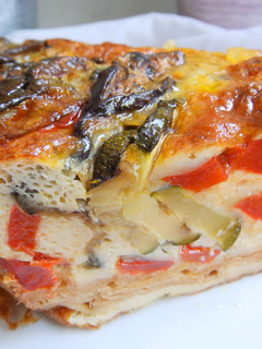 Una foto de Terrina de hortalizas y mozzarella