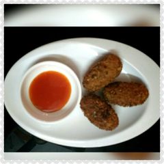 A picture of Masoor Dal roll.