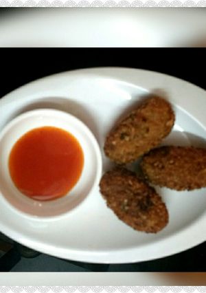 A picture of Masoor Dal roll.