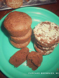 Foto resep Cupcake Brownies panggang tanpa DCC (simple)
