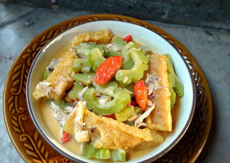 Sayur Santan Pare Krecek