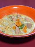Sopa de pavo al Garam Masala