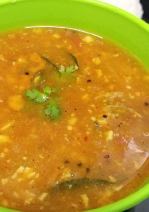 இன்ஸ்டன்ட் இட்லி சாம்பார்🤤😋(instant idli sambar recipe in tamil) செய்முறை முக்கிய புகைப்படம்