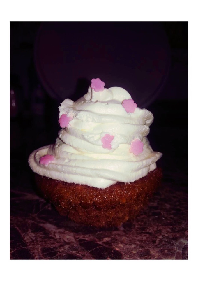 Vörösbársony cupcake muffin recept fotója