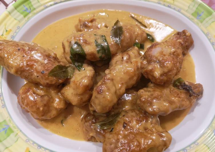 Salted Egg Butter Chicken