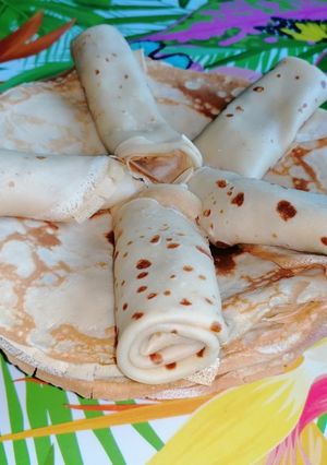Une photo de Mes crêpes sucrées