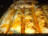 Canelones de acelga y ricota