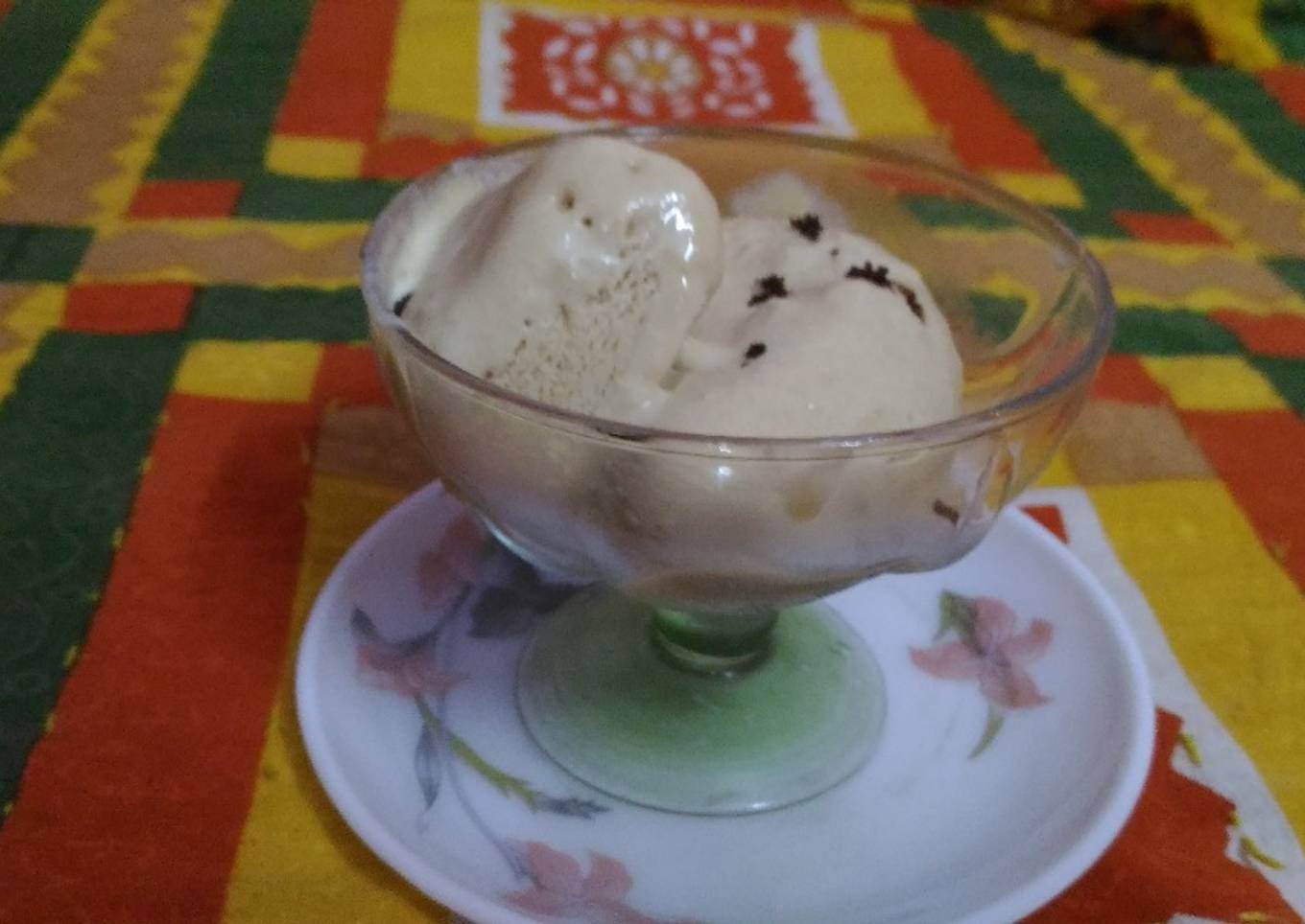 Coffee ice cream
