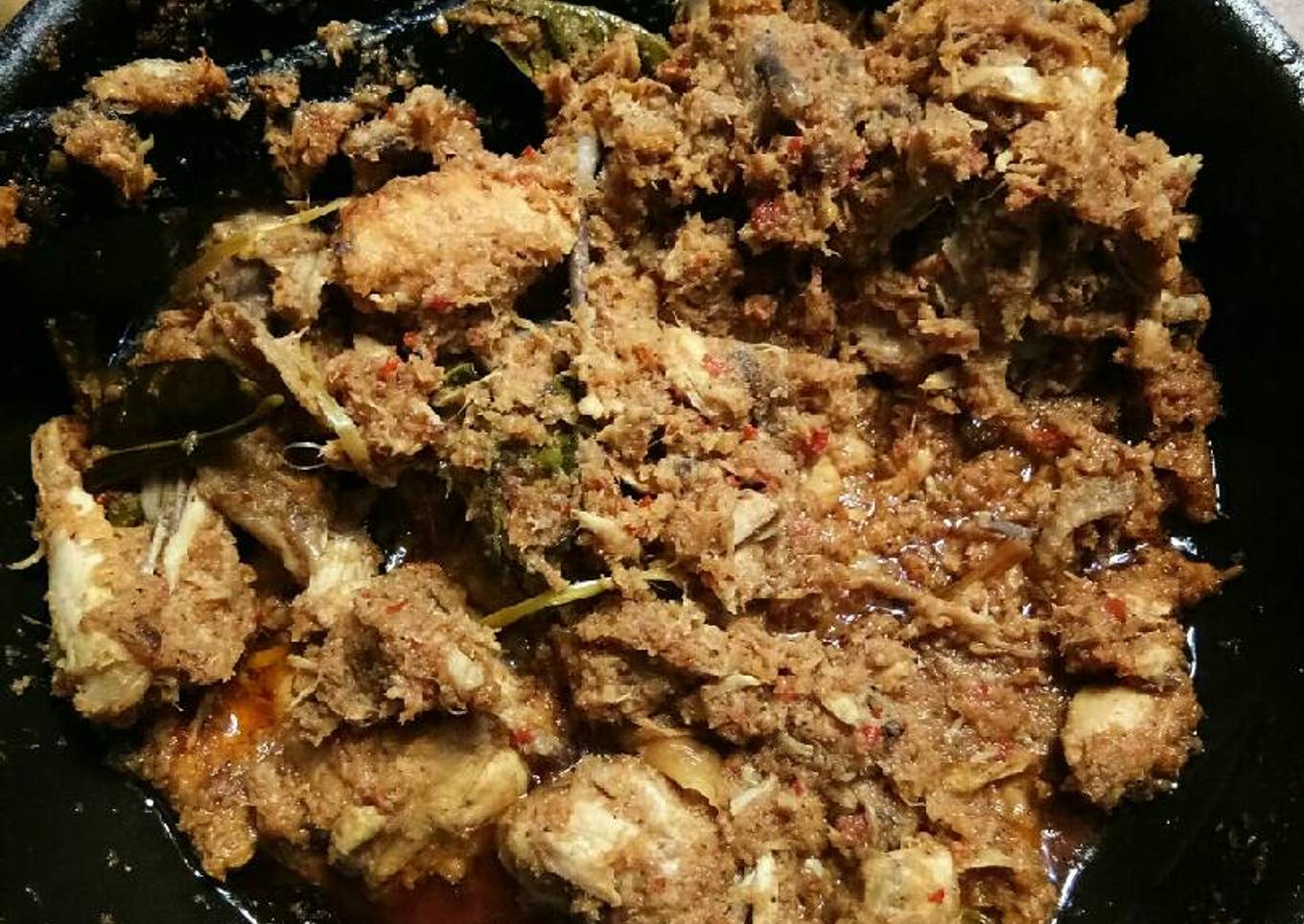 3. Rendang ayam #rabubaru