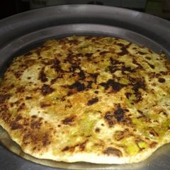Cabbage paratha A picture of Cabbage paratha.