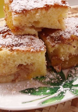Nektarinos kevert süti recept fotója