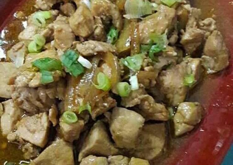 Resep Ayam Tumis Kuah Kuning, Lezat