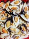 Mejillones a los dos cítricos