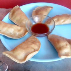 A picture of Wheat pitha.