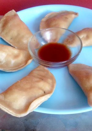 A picture of Wheat pitha.