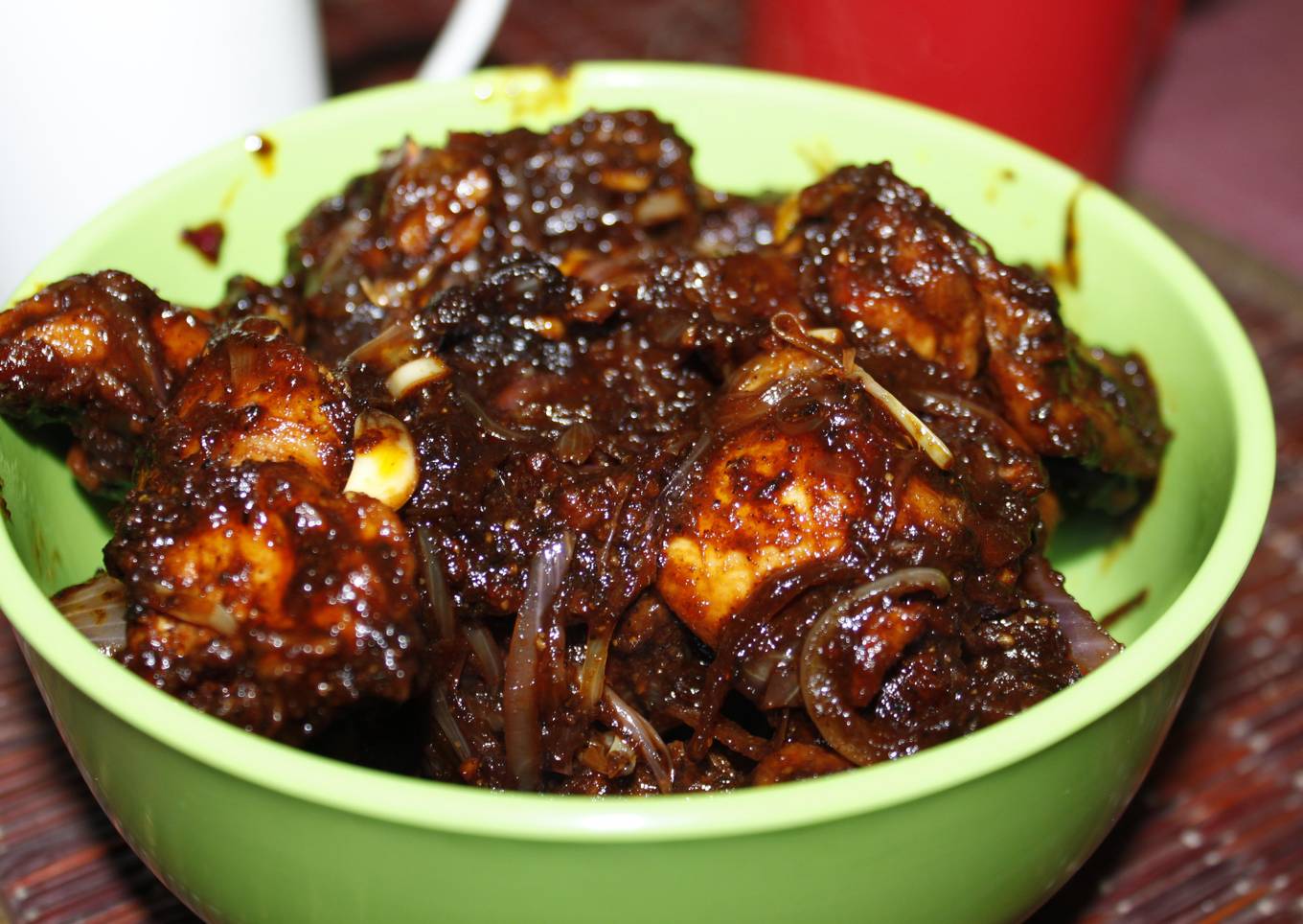 Spicy Chinese Chicken Dry