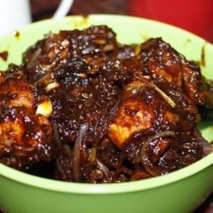 A picture of Spicy Chinese Chicken Dry.