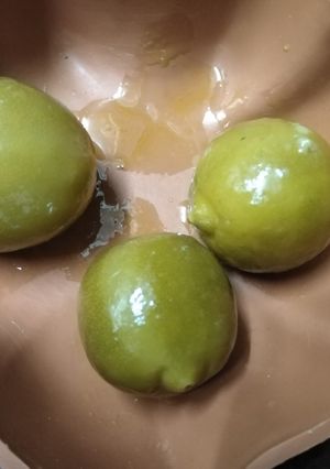 صورة لوصفة الليمون المخلل 😋😋😋