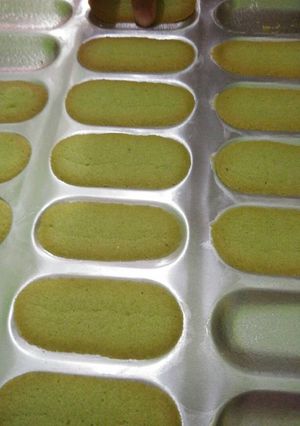 Foto resep Lidah kucing greentea sekali coba anti gatot