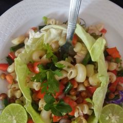 A picture of Pasta salad.