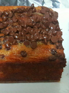 Una foto de Pan de banana con chips de chocolate