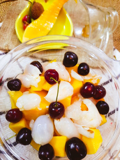 A picture of Three colour Summer Salad.