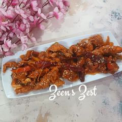 A picture of Dragon Chicken.