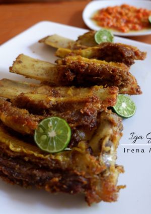 Foto resep Iga Goreng Penyet Simple
