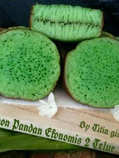 Foto resep Bika Ambon Pandan Ekonomis 2 Telur (versi2) #Enakanbikinsendiri