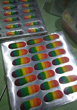 Foto resep Lidah Kucing Rainbow