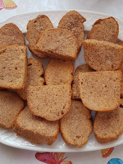 Una foto de Torrijas ligeras en el horno