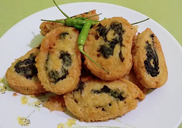 42. Rolade Tahu Bayam #Gorengan