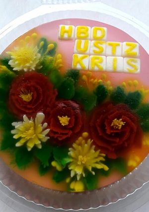 Foto resep Puding jelly art(versi puding ultah)