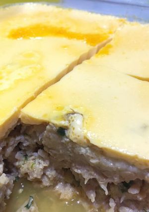 Foto resep Tim babi cincang dengan tofu