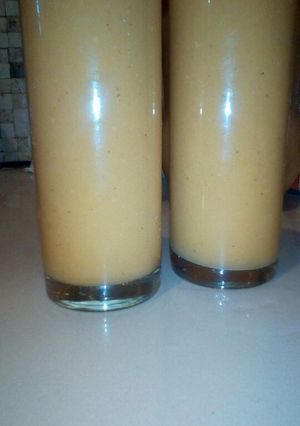 Una foto de Batido mix frutal