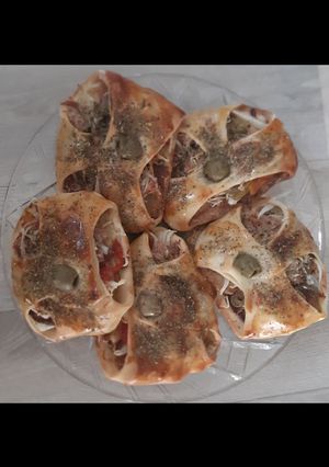 صورة لوصفة فطائر بحشوة البطاطا 👌👌👌