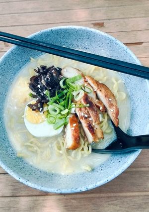 Foto resep Indomie kuah santan