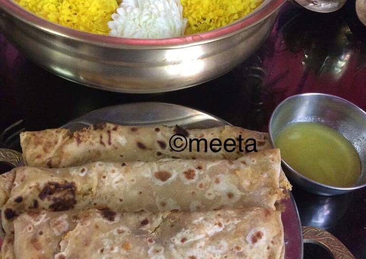 Recipe of Award-winning Pooranpoli